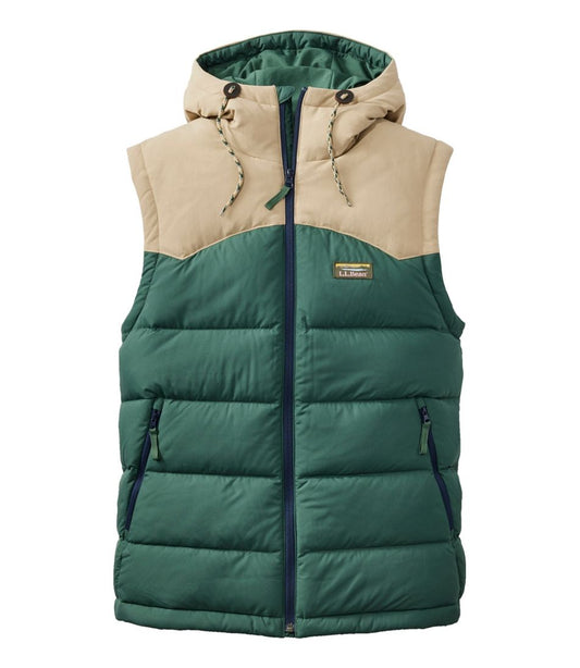 L.L.Bean | Men's Mountain Classic Hooded Down Vest