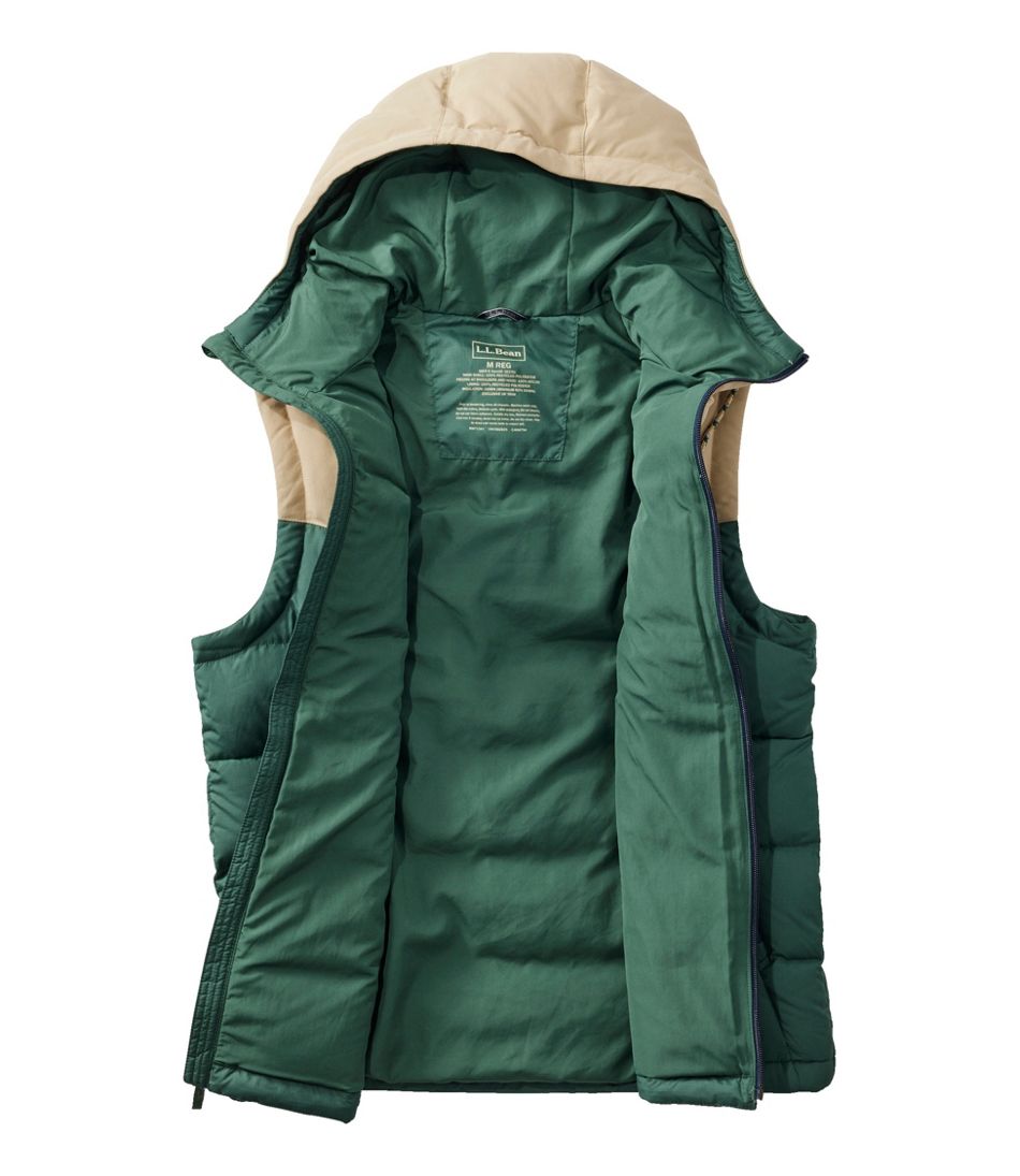 L.L.Bean | Men's Mountain Classic Hooded Down Vest
