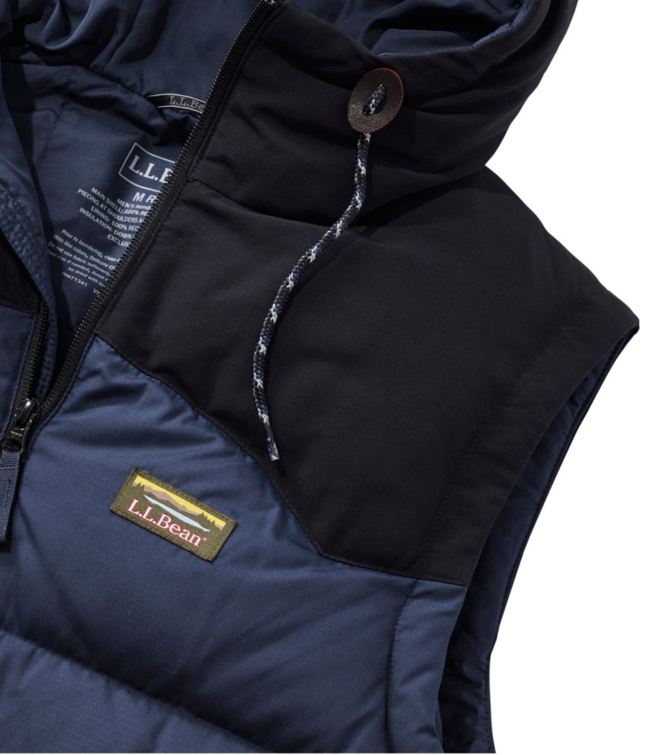 L.L.Bean | Men's Mountain Classic Hooded Down Vest