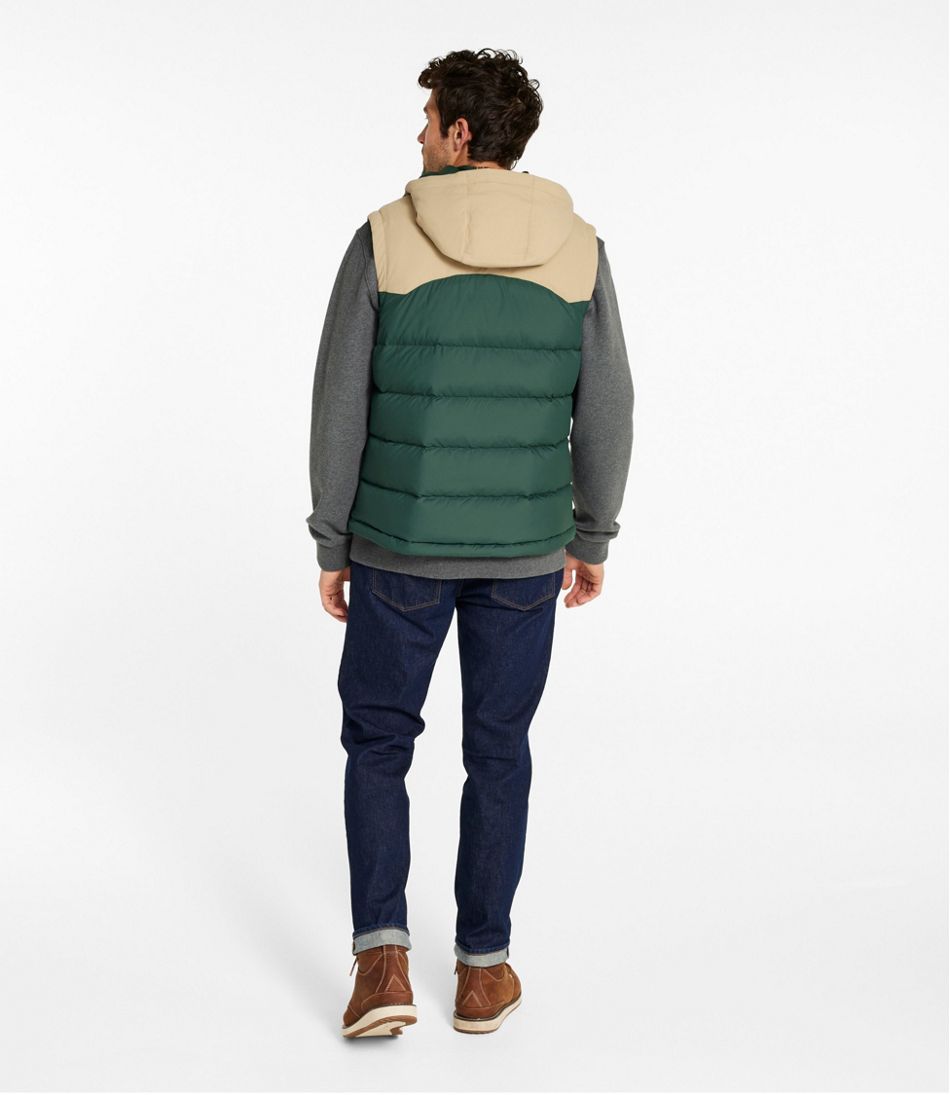 L.L.Bean | Men's Mountain Classic Hooded Down Vest