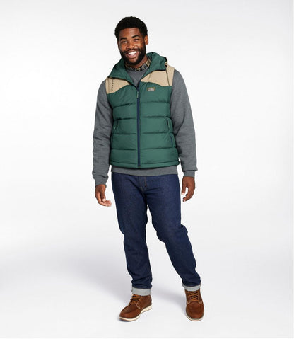 L.L.Bean | Men's Mountain Classic Hooded Down Vest