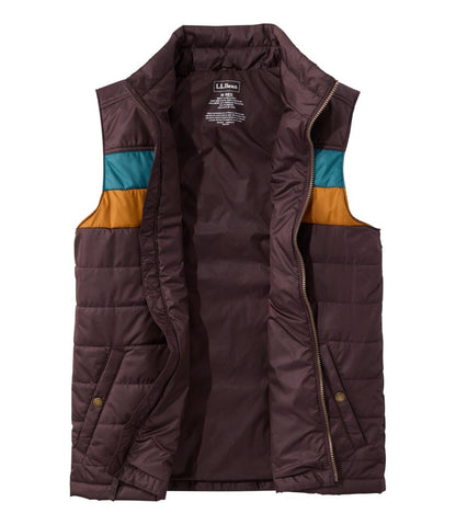 L.L.Bean | Men's Mountain Classic Puffer Vest, Colorblock