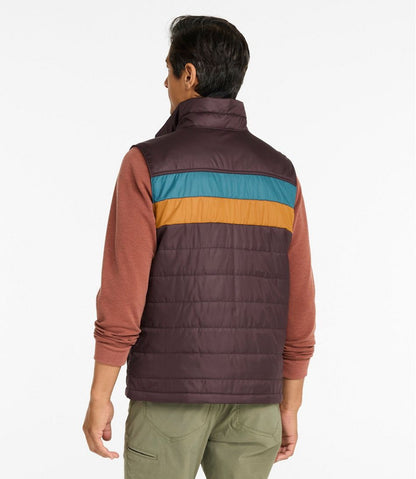 L.L.Bean | Men's Mountain Classic Puffer Vest, Colorblock