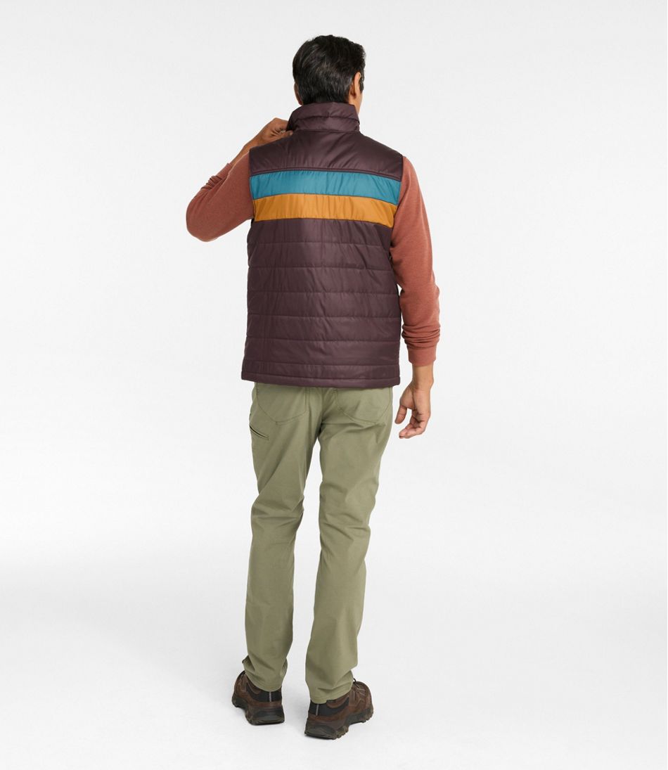L.L.Bean | Men's Mountain Classic Puffer Vest, Colorblock