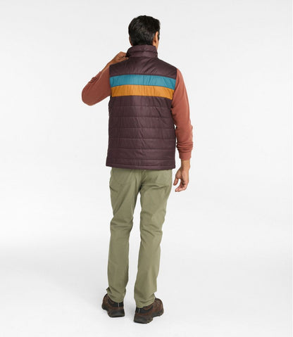 L.L.Bean | Men's Mountain Classic Puffer Vest, Colorblock
