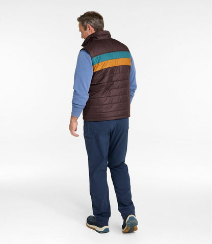 L.L.Bean | Men's Mountain Classic Puffer Vest, Colorblock