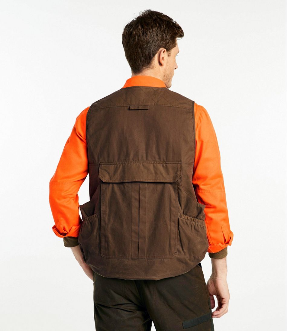 L.L.Bean | Men's Double L Waxed-Cotton Upland Vest
