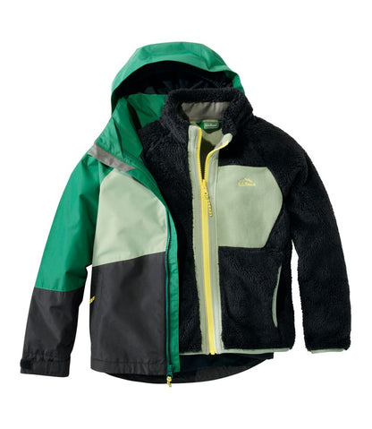 L.L.Bean | Kids' Fleece-Lined 3-in-1 Jacket