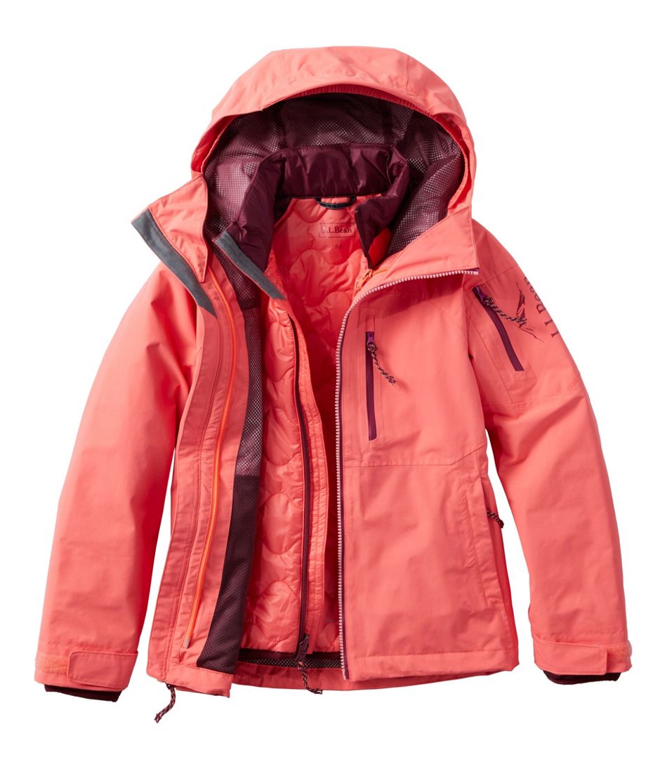 L.L.Bean | Kids' Pathfinder Waterproof 3-in-1 Jacket