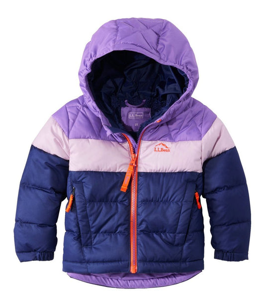 L.L.Bean | Infants' and Toddlers' Bean's Down Jacket, Colorblock