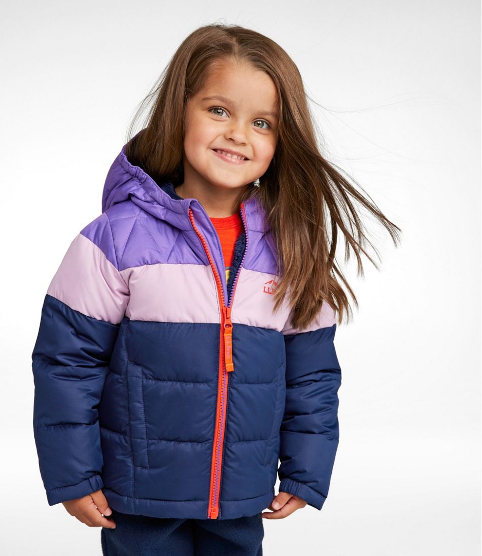 L.L.Bean | Infants' and Toddlers' Bean's Down Jacket, Colorblock