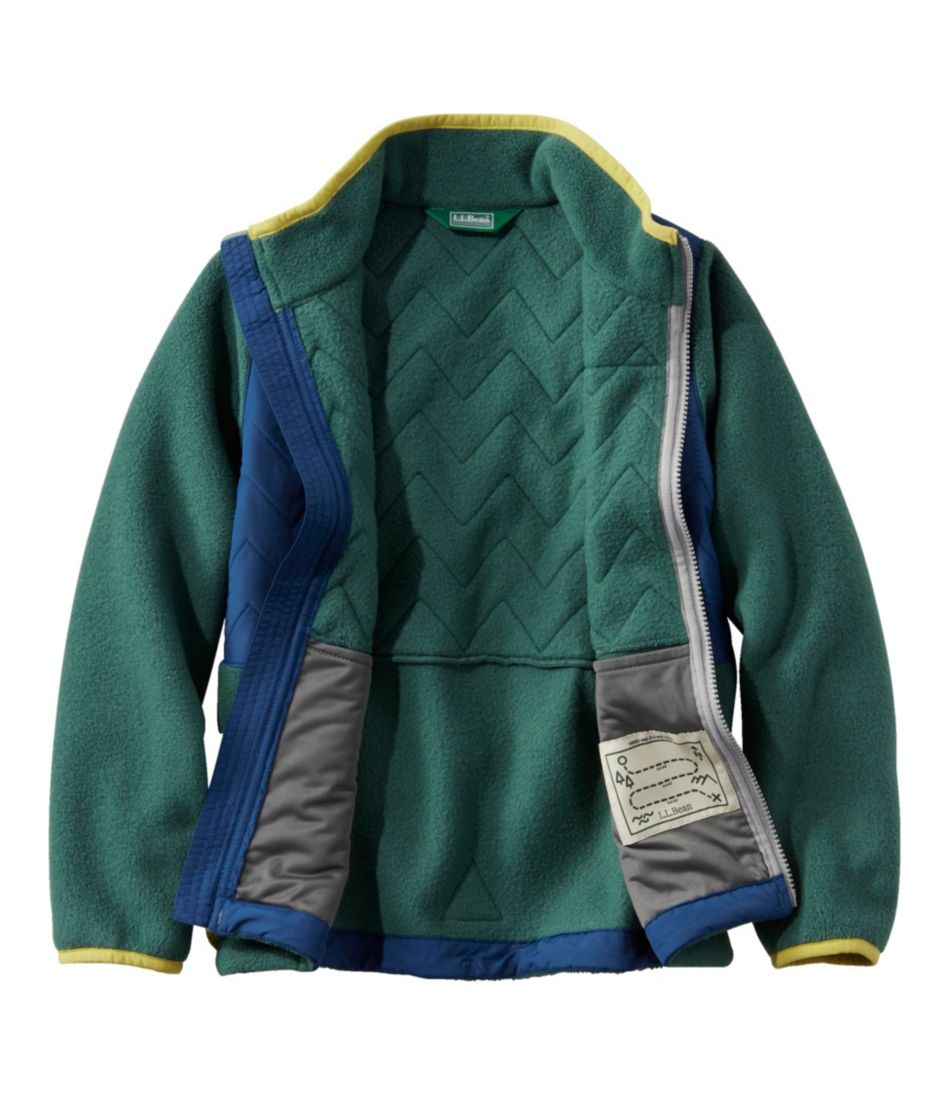 L.L.Bean | Kids' Mountain Classic Fleece Jacket, Mixed Media