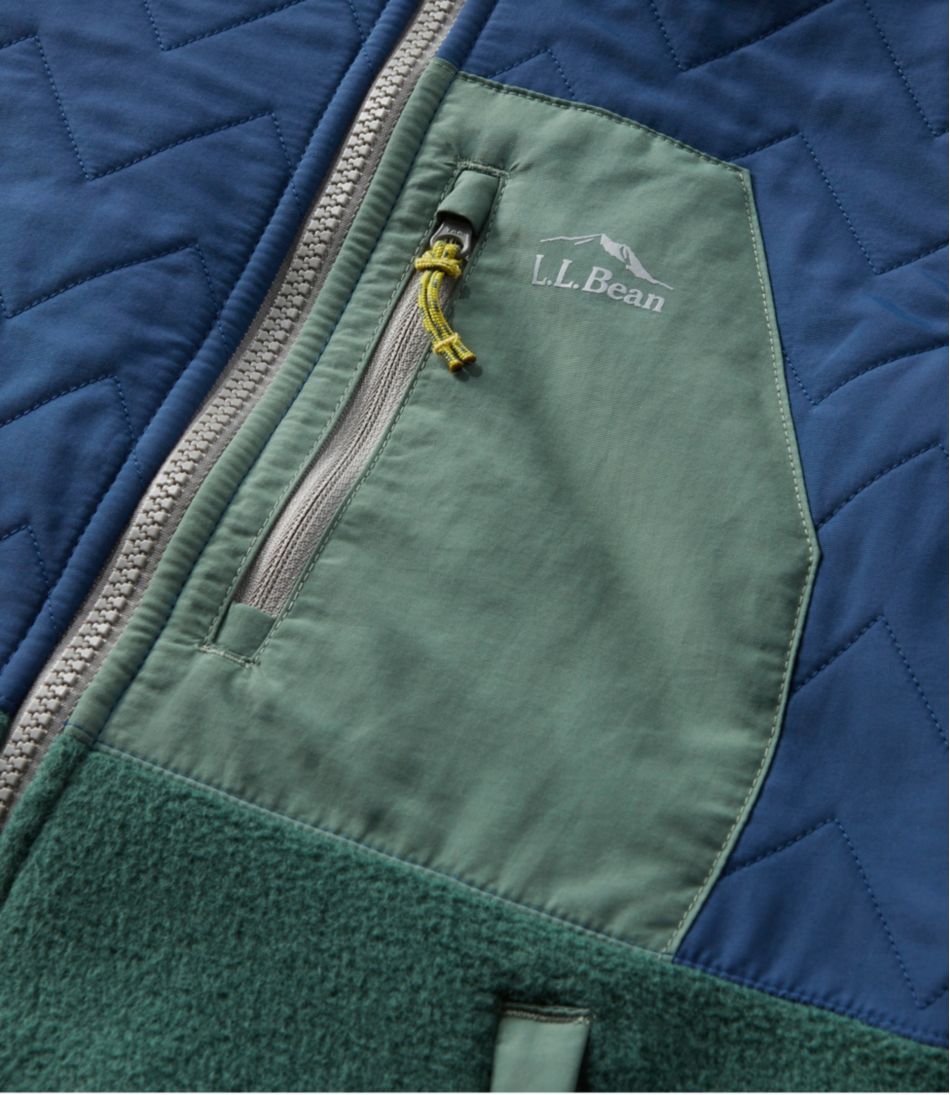 L.L.Bean | Kids' Mountain Classic Fleece Jacket, Mixed Media