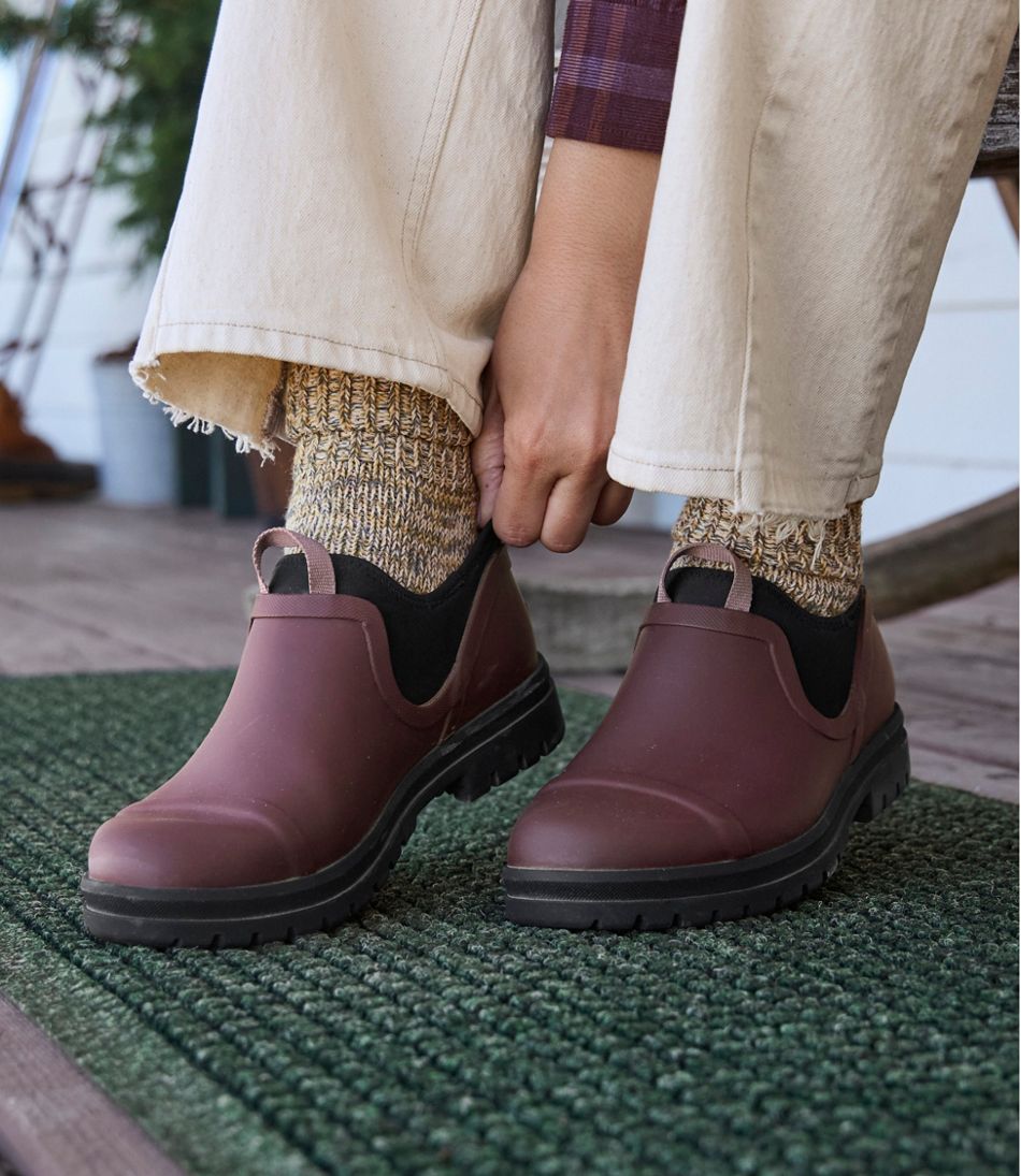 L.L.Bean | Women's Rugged Wellie® Shoes, Slip-On