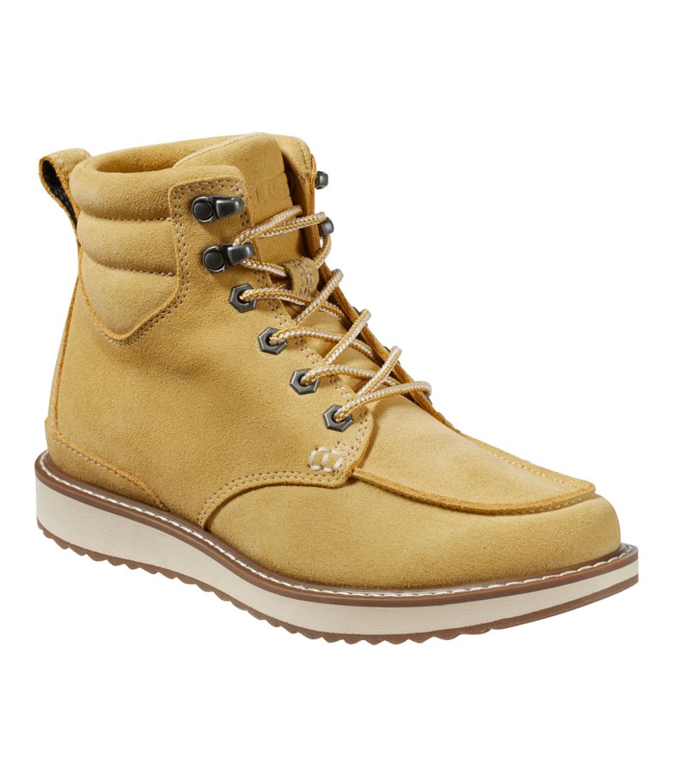 L.L.Bean | Women's Stonington Boots, Suede Moc-Toe