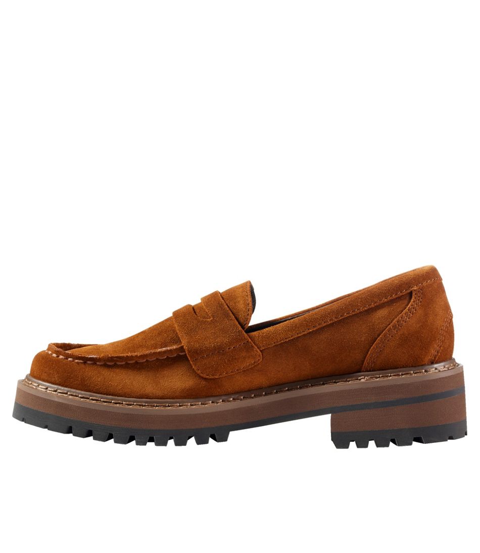 L.L.Bean | Women's Camden Hills Penny Loafers, Suede