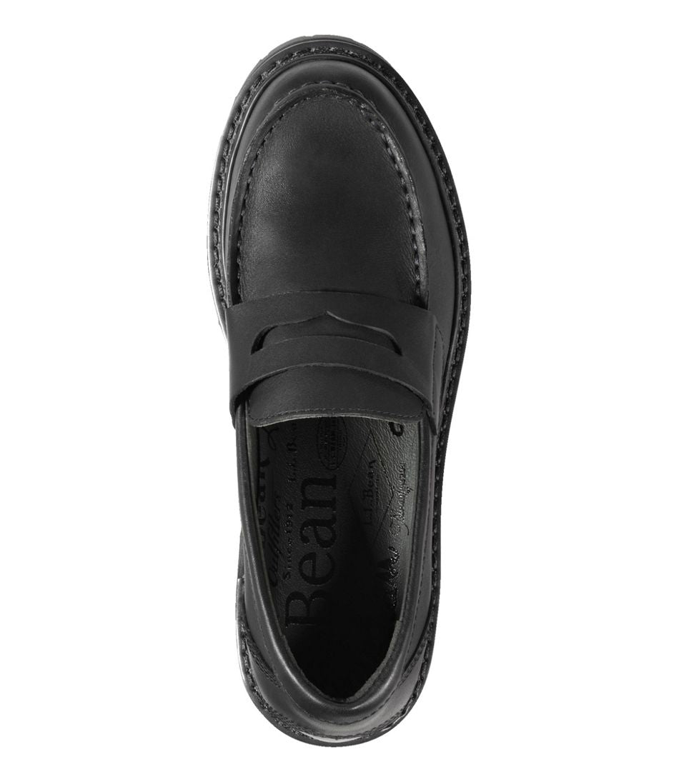 L.L.Bean | Women's Camden Hills Penny Loafers, Leather
