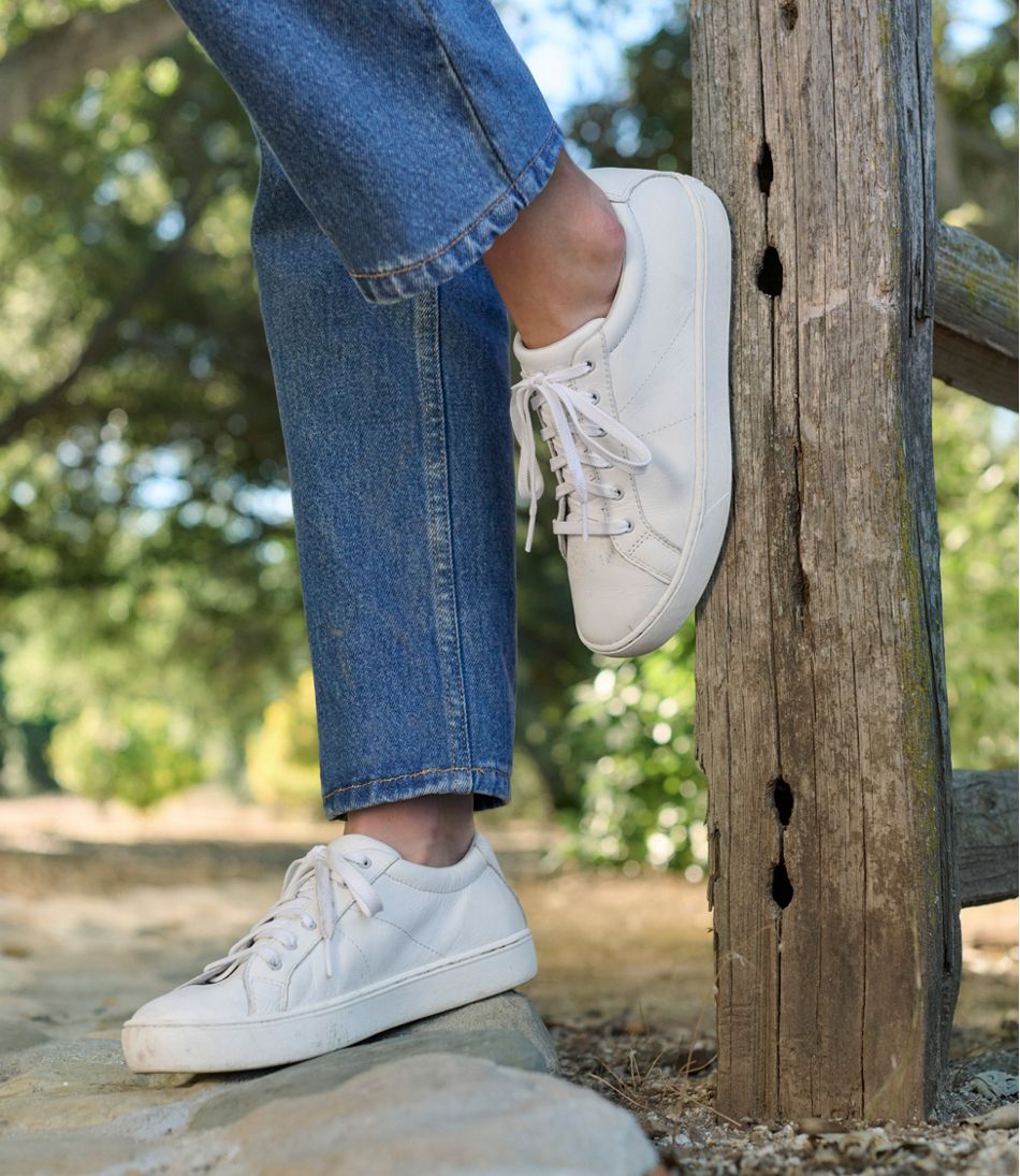 L.L.Bean | Women's Eco Bay Oxfords, Full-Grain Leather