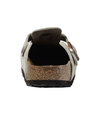 L.L.Bean | Women's Birkenstock Boston Clogs, Suede Soft Footbed