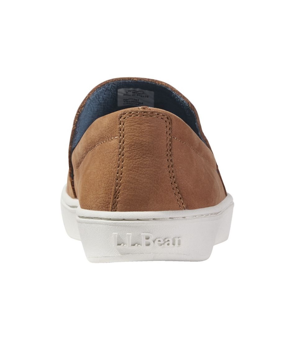 L.L.Bean | Women's Eco Bay Leather Slip-Ons