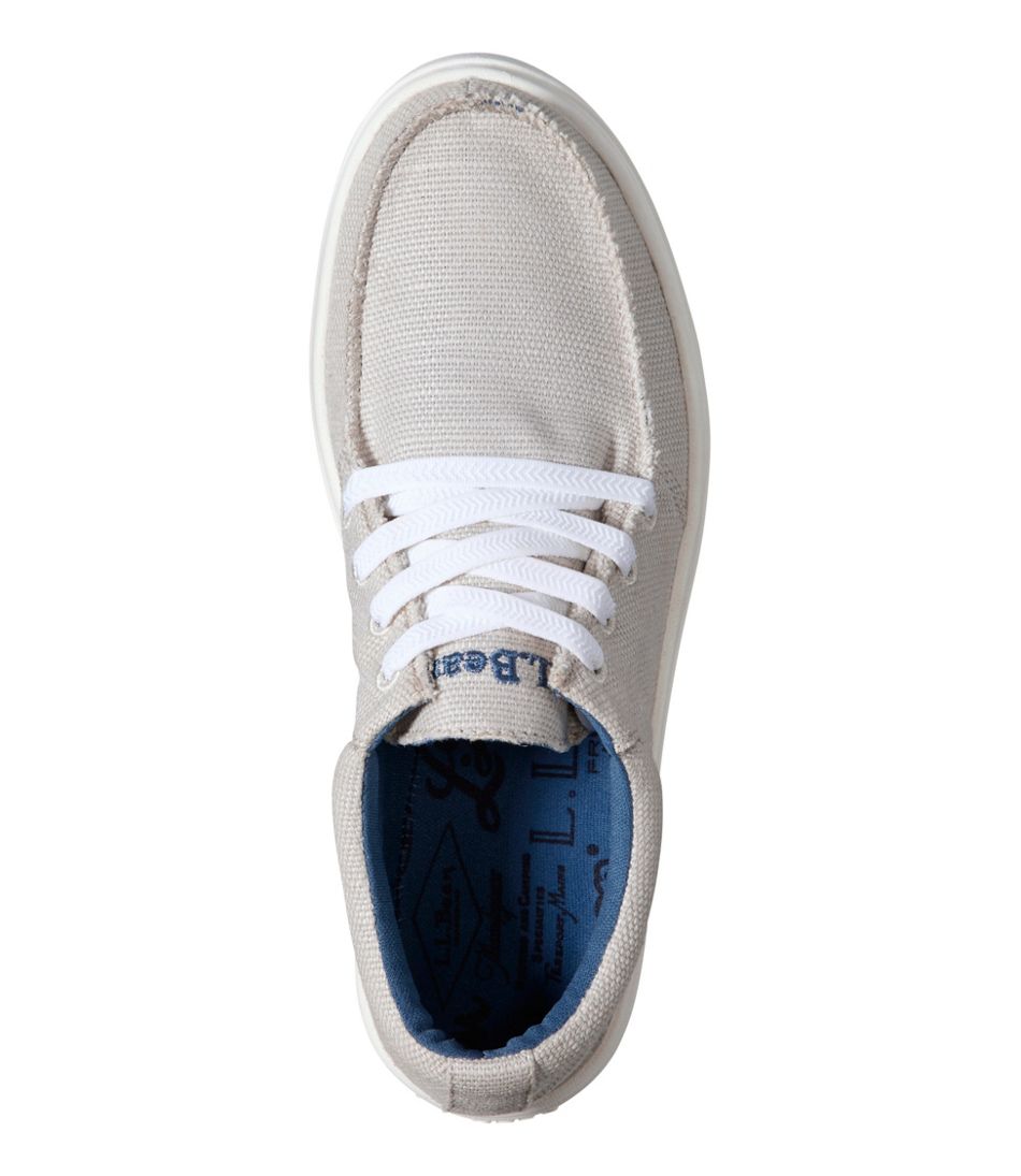 L.L.Bean | Women's Higgins Beach 4-Eye Lace-Up Shoes, Canvas