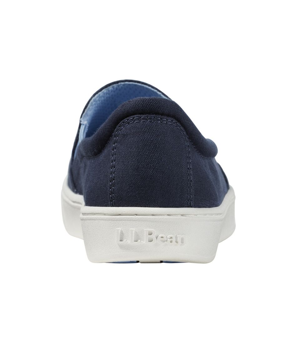 L.L.Bean | Women's Eco Bay Canvas Sneakers, Slip-On