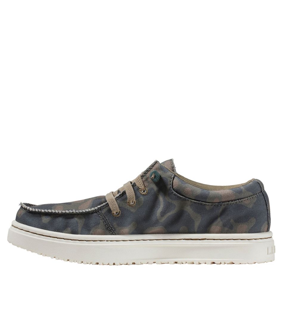 L.L.Bean | Women's Higgins Beach 4-Eye Slip-Ons, Print