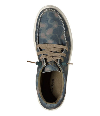 L.L.Bean | Women's Higgins Beach 4-Eye Slip-Ons, Print