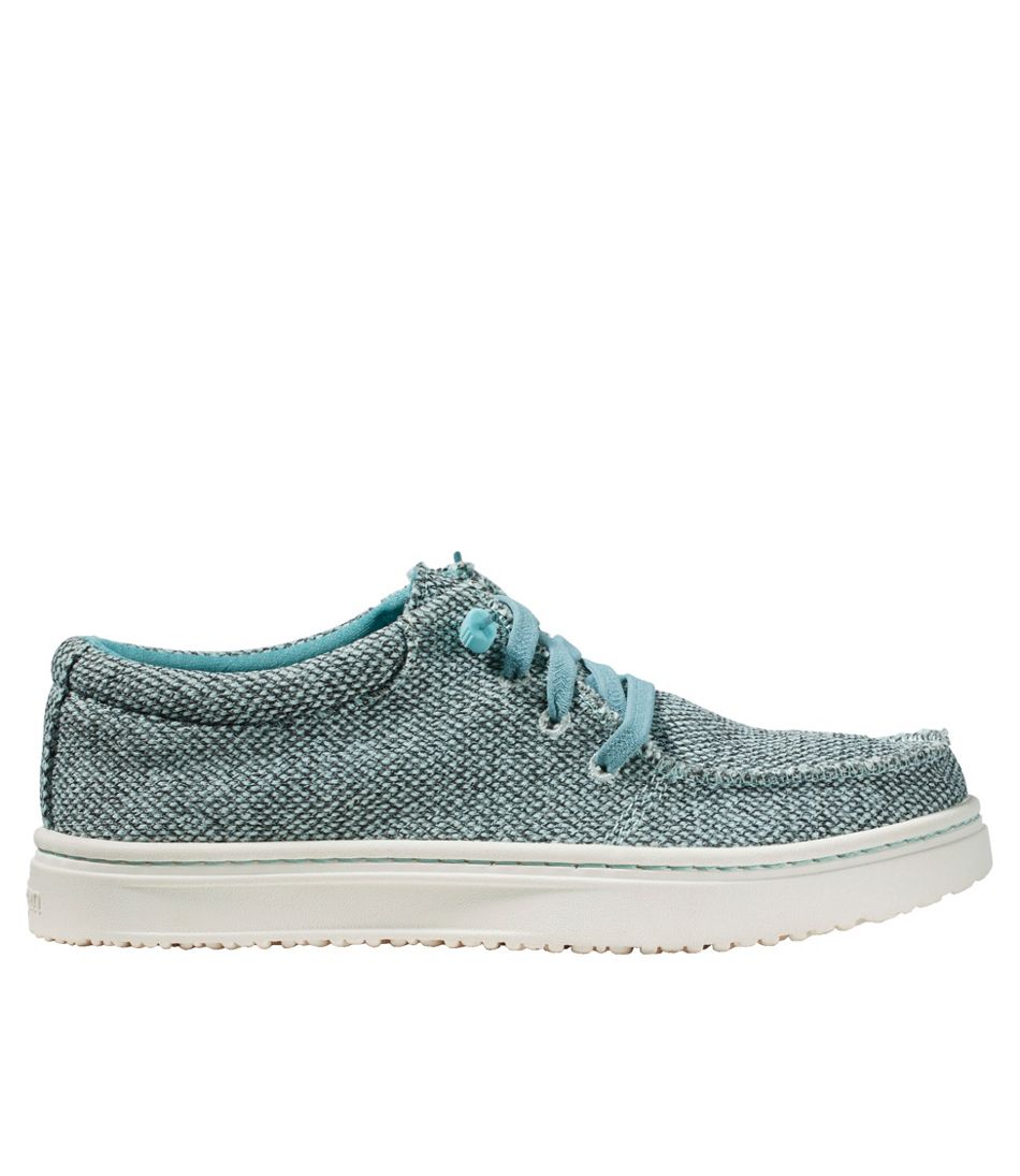 L.L.Bean | Women's Higgins Beach 4-Eye Slip-Ons, Fabric
