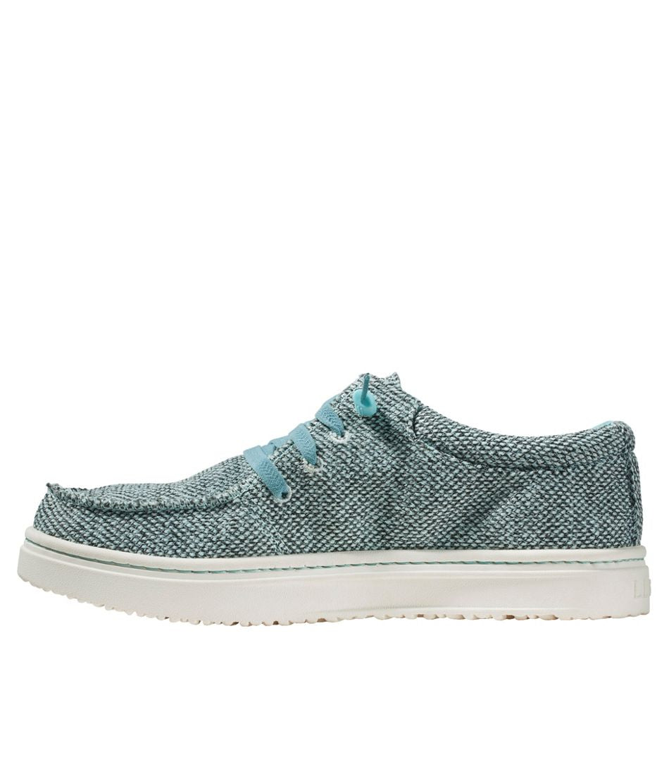 L.L.Bean | Women's Higgins Beach 4-Eye Slip-Ons, Fabric