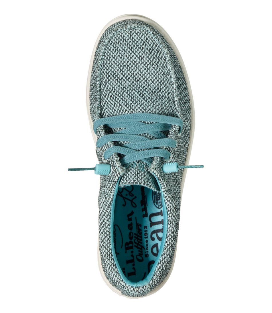 L.L.Bean | Women's Higgins Beach 4-Eye Slip-Ons, Fabric