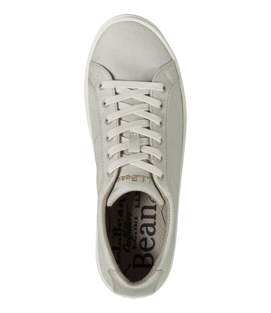 L.L.Bean | Women's Eco Bay Canvas Sneakers, Lace-Up