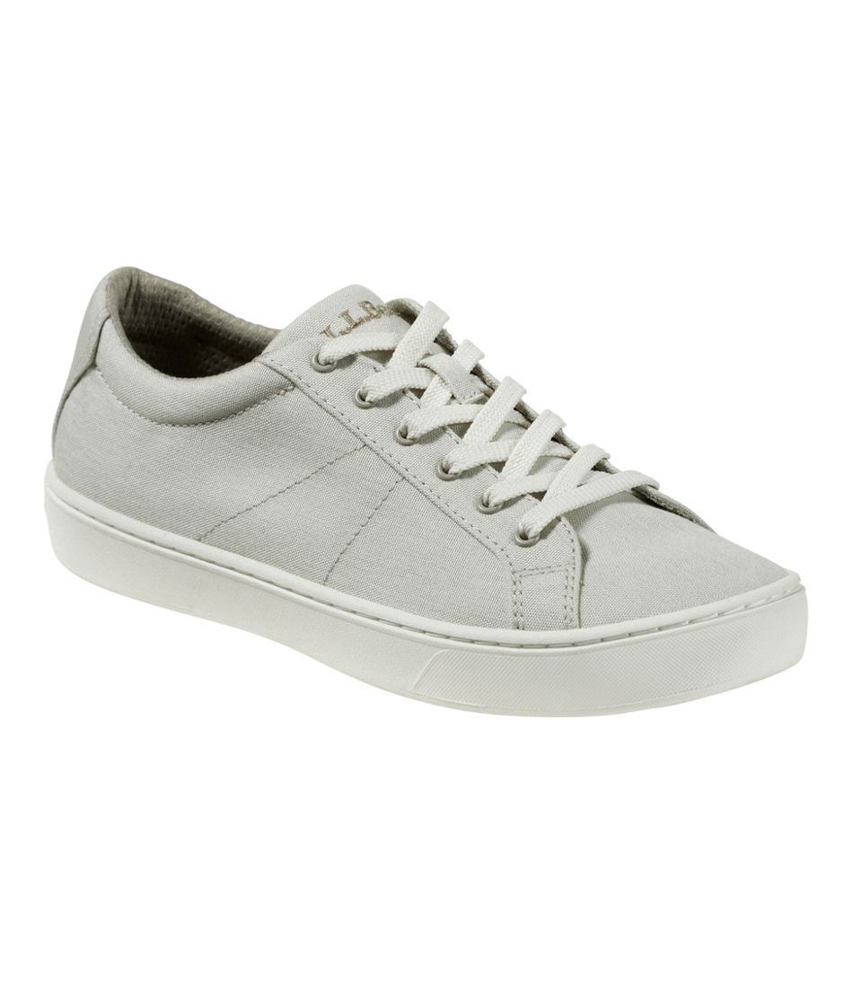 L.L.Bean | Women's Eco Bay Canvas Sneakers, Lace-Up