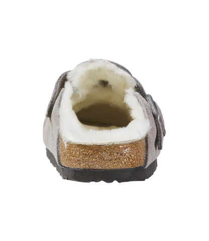 L.L.Bean | Women's Birkenstock Boston Clogs, Suede Shearling