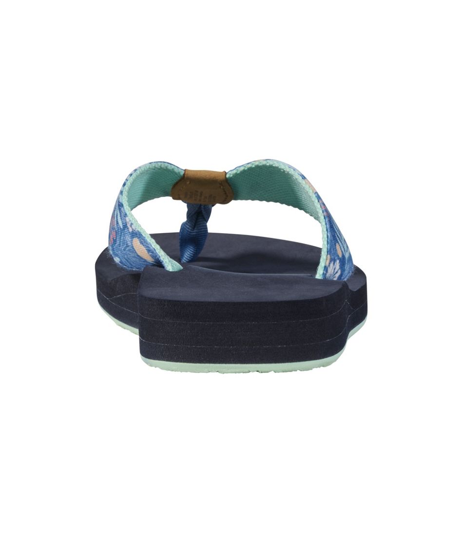 L.L.Bean | Women's Maine Isle Flip-Flops, Woven Print