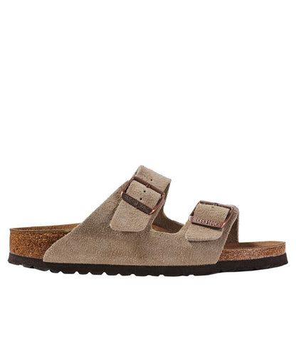 L.L.Bean | Women's Birkenstock Arizona Sandals, Suede, Classic Footbed