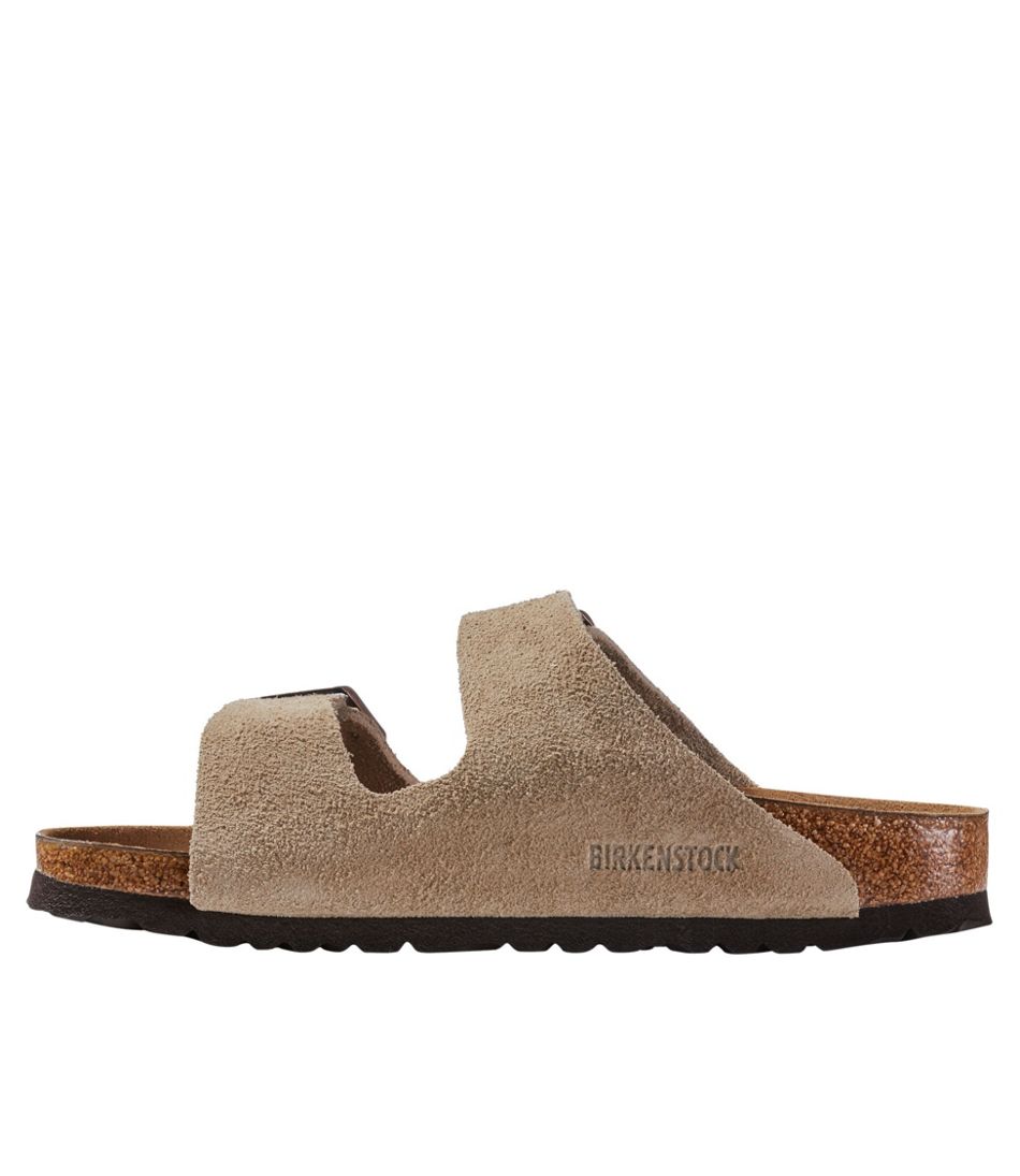 L.L.Bean | Women's Birkenstock Arizona Sandals, Suede, Classic Footbed