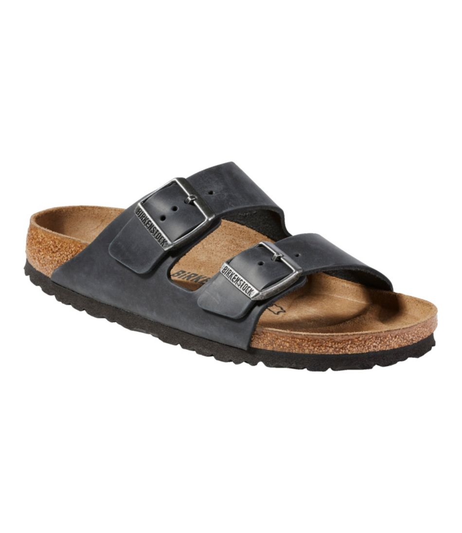L.L.Bean | Women's Birkenstock Arizona Sandals, Leather, Classic Footbed