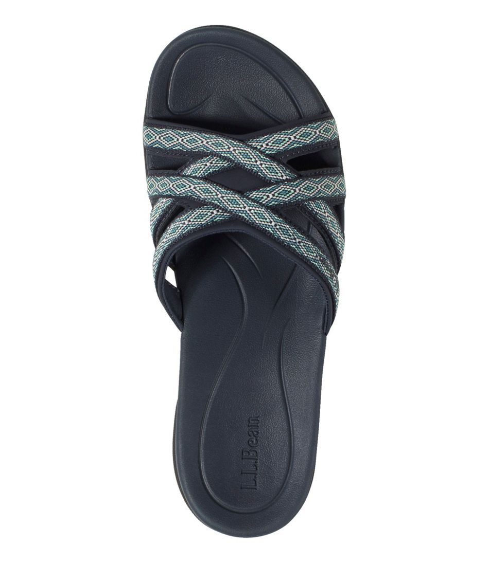 L.L.Bean | Women's Boothbay Slide Sandals, Print