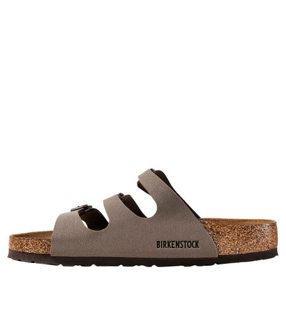 L.L.Bean | Women's Birkenstock Florida Sandals, Soft Footbed Birkibuc