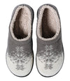 Warm Gray/Pearl Fair Isle