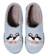 Oyster Blue/Puffins