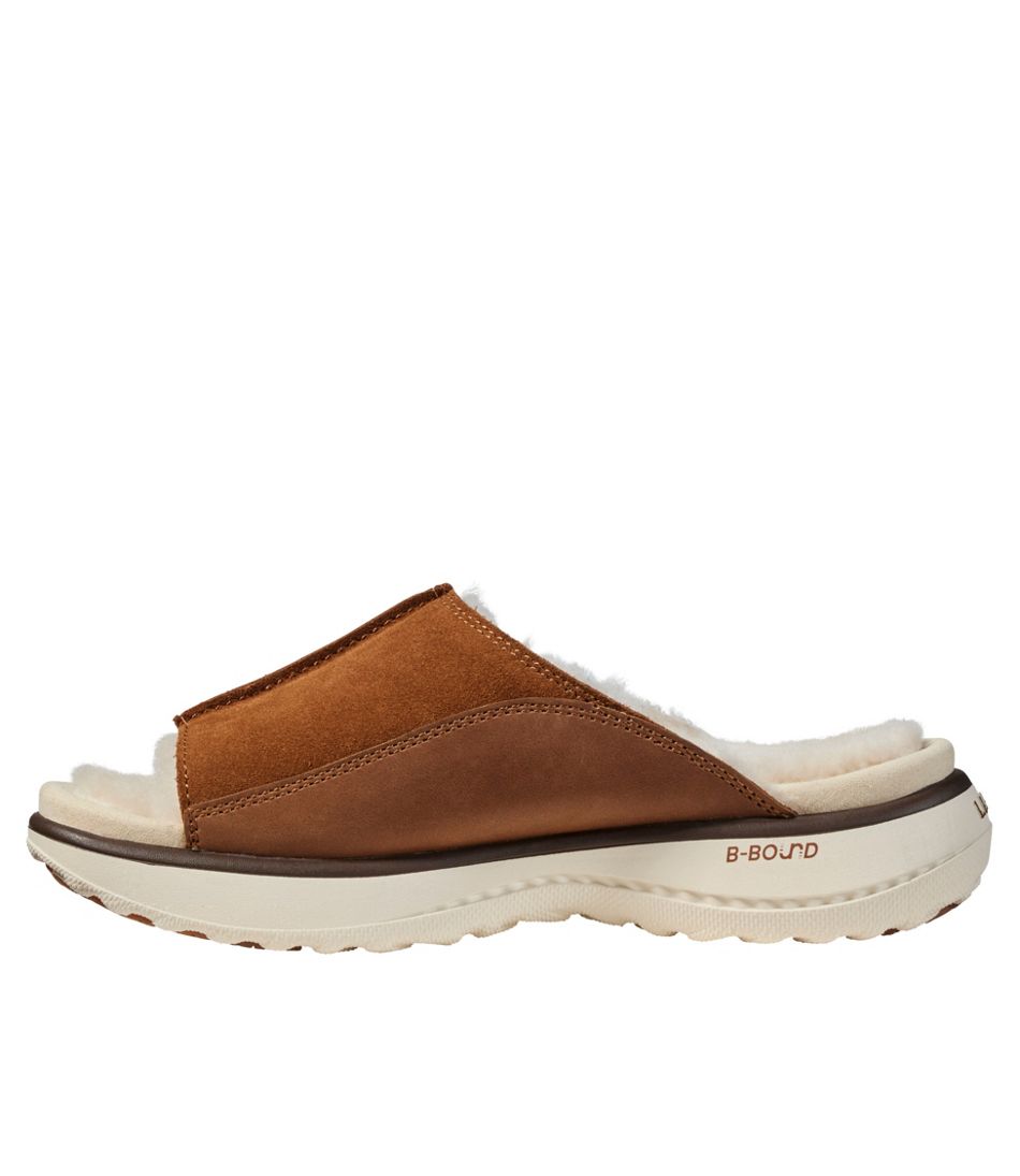L.L.Bean | Women's Freeport Slides, Shearling-Lined