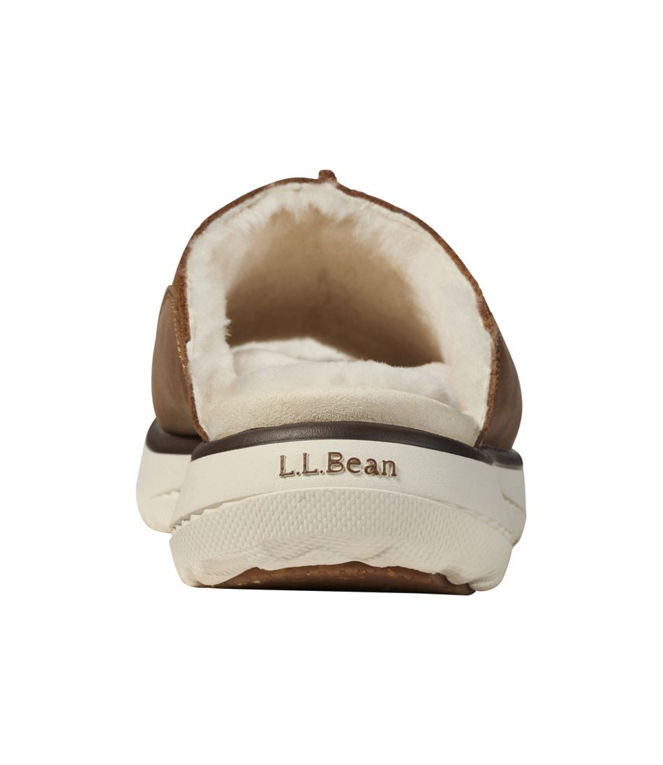 L.L.Bean | Women's Freeport Slides, Shearling-Lined