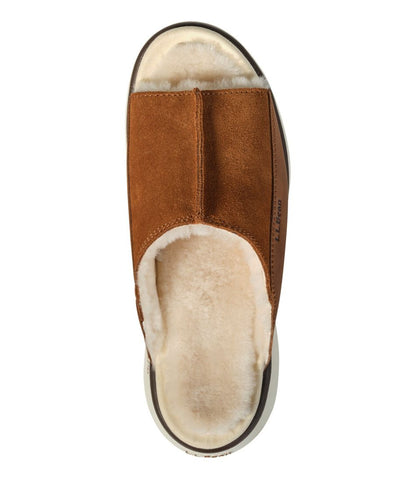 L.L.Bean | Women's Freeport Slides, Shearling-Lined