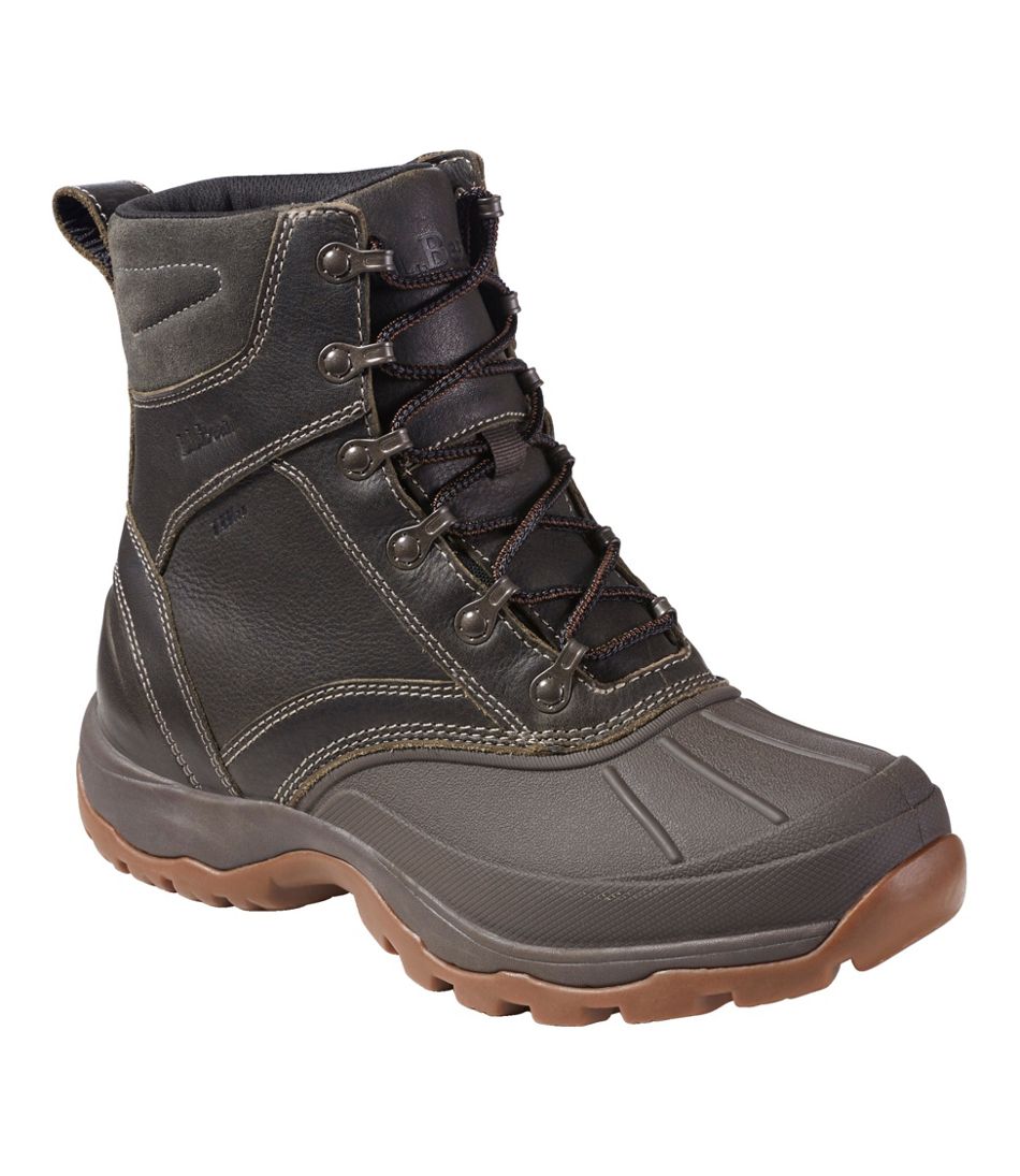 L.L.Bean | Men's Storm Chaser Boots 5, Leather Lace-Up