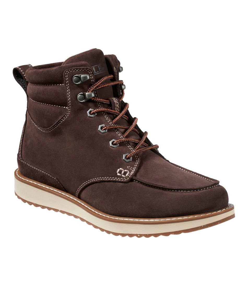 L.L.Bean | Men's Stonington Boots, Suede Moc-Toe
