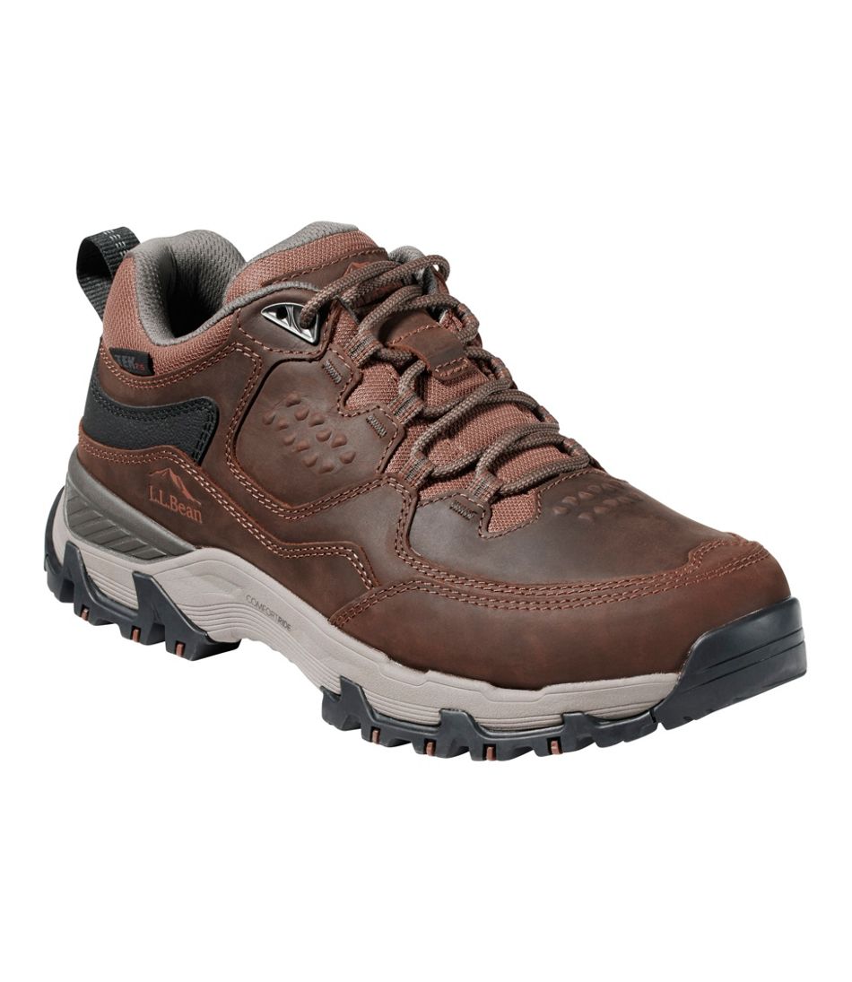 L.L.Bean | Men's Trail Model X Waterproof Hiking Shoes, Leather