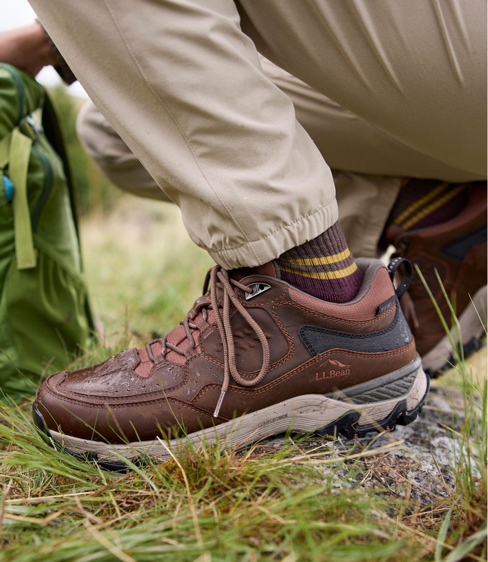L.L.Bean | Men's Trail Model X Waterproof Hiking Shoes, Leather