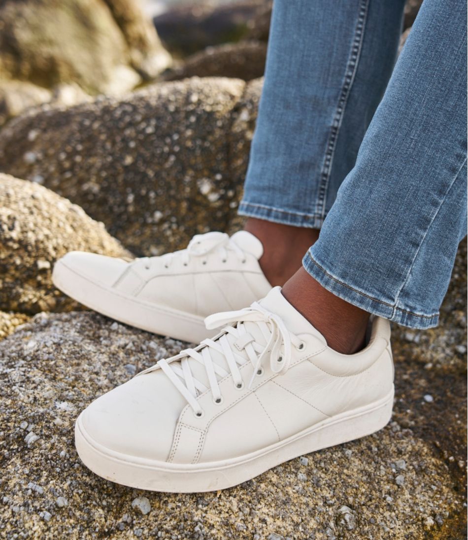 L.L.Bean | Men's Eco Bay Sneakers, Leather
